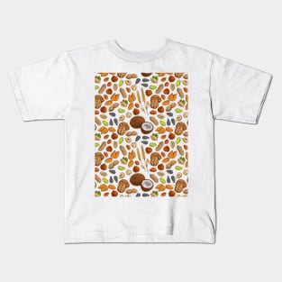 Seamless Pattern Peanuts Kids T-Shirt